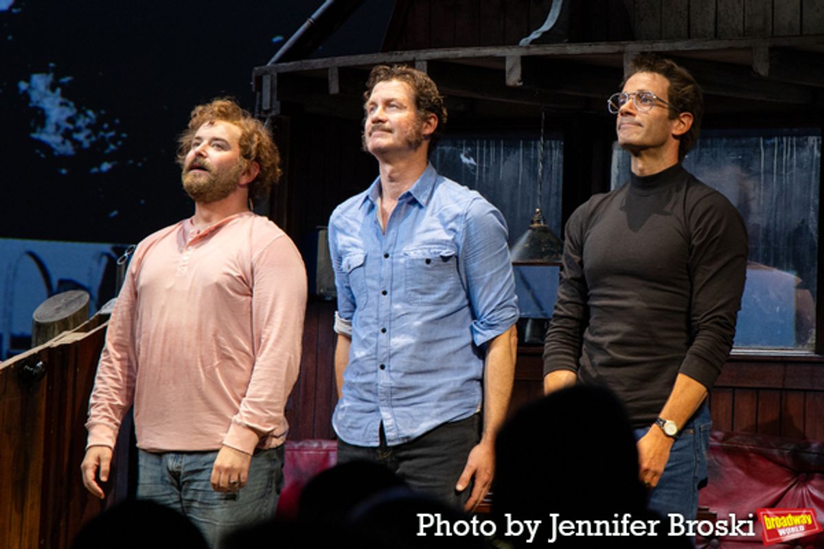 Alex Brightman, Ian Shaw, Colin Donnell at 