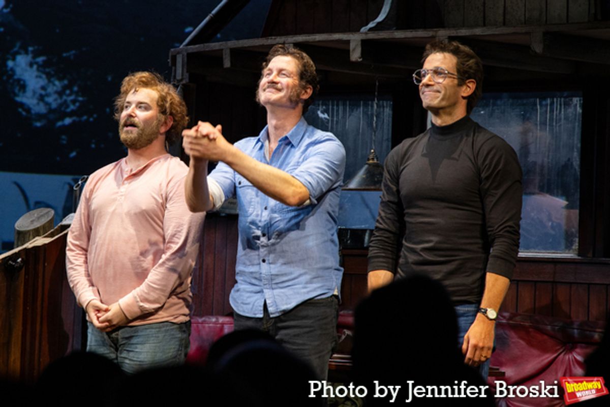 Alex Brightman, Ian Shaw, Colin Donnell at 