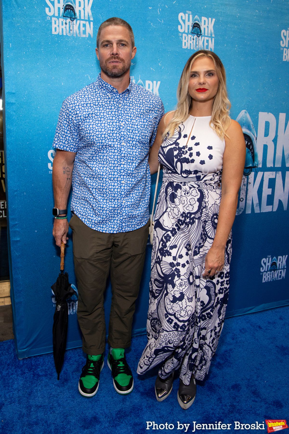 Stephen Amell, Cassandra Jean Amell at 