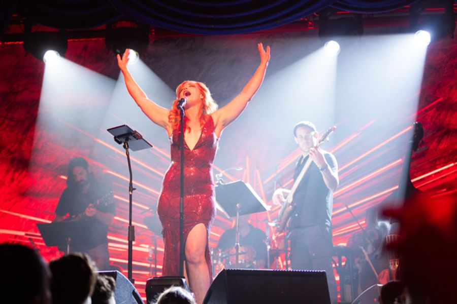 Photos: Eden Espinosa, The Cast of TITANIQUE, And More Take The Stage In BROADWAY SINGS CELINE DION At Sony Hall Image
