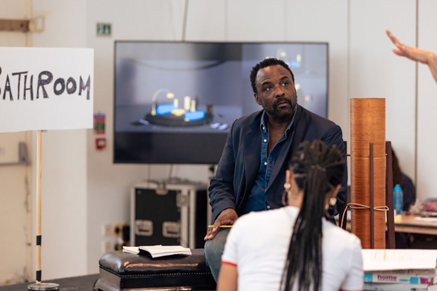 Photos: Inside Rehearsal For GOD OF CARNAGE at the Lyric Hammersmith  Image