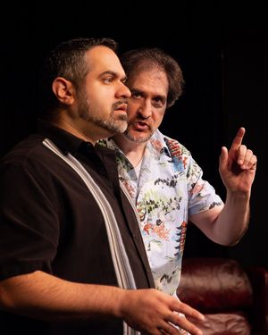 (L to R) Aaron Kaplan and Michael Wright Photo