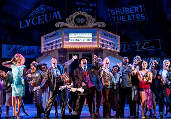 The cast of THE PRODUCERS A MEL BROOKS MUSICAL Photo