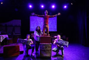 Tiago Santos, Pam Trotter, Emerson Collins, and Mat Hayes Photo