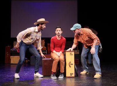 Tiago Santos, Emerson Collins and Bruce Melena Photo