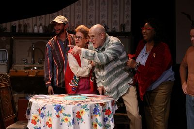 Tiago Santos, Kristen McCullough, Bruce Melena, Pam Trotter and Mat Hayes Photo