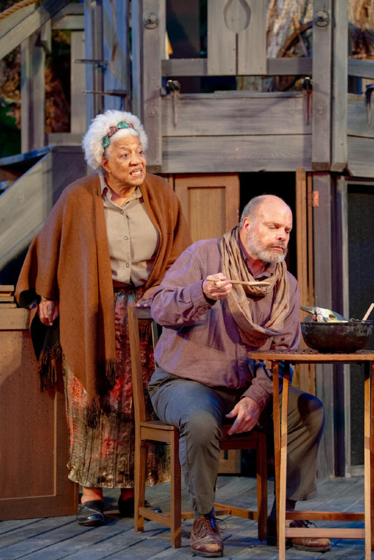 Renée Lockett and Mark Corkins at 