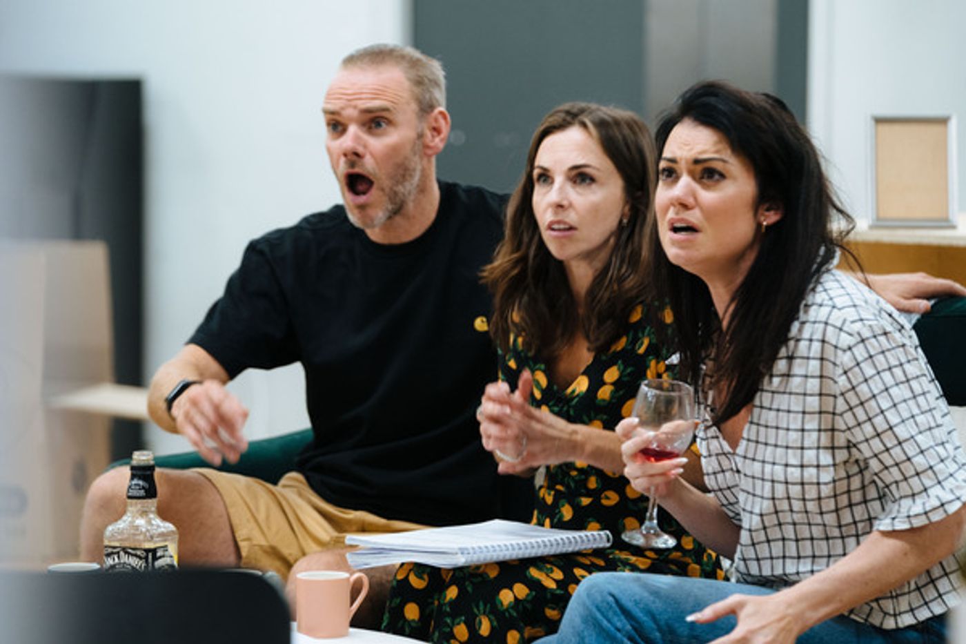 Photos: Inside Rehearsal For the UK Tour of 2:22 - A GHOST STORY  Image