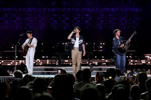 Nick Jonas, Joe Jonas, and Kevin Jonas Photo