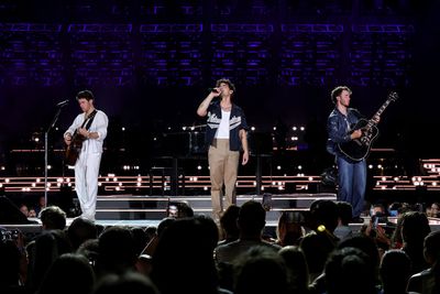 Nick Jonas, Joe Jonas, and Kevin Jonas Photo