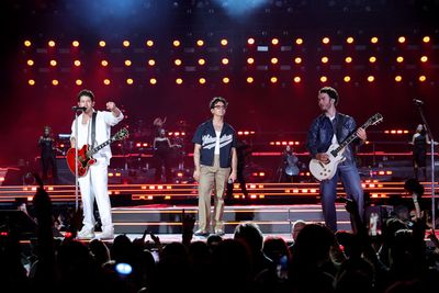 Nick Jonas, Joe Jonas, and Kevin Jonas Photo
