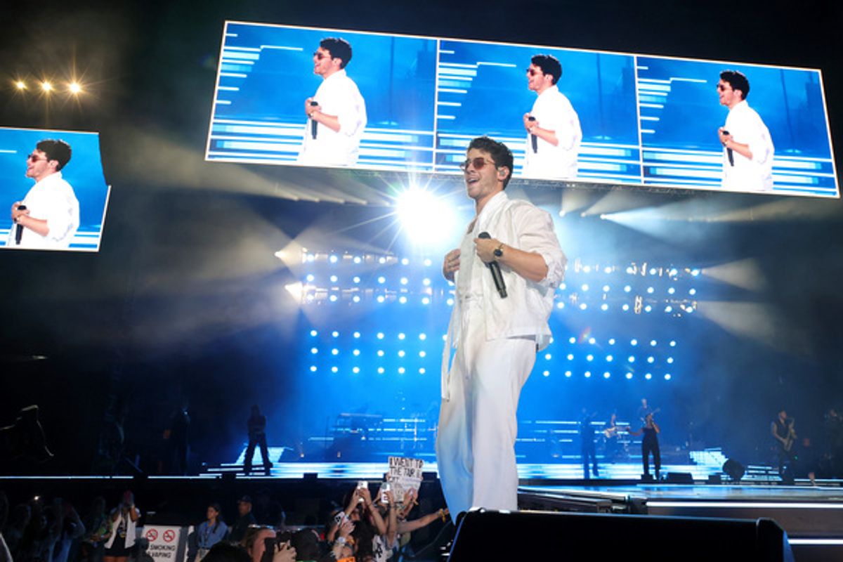 Nick Jonas at Photos: Jonas Brothers Kick Off 'The Tour' at Yankee Stadium