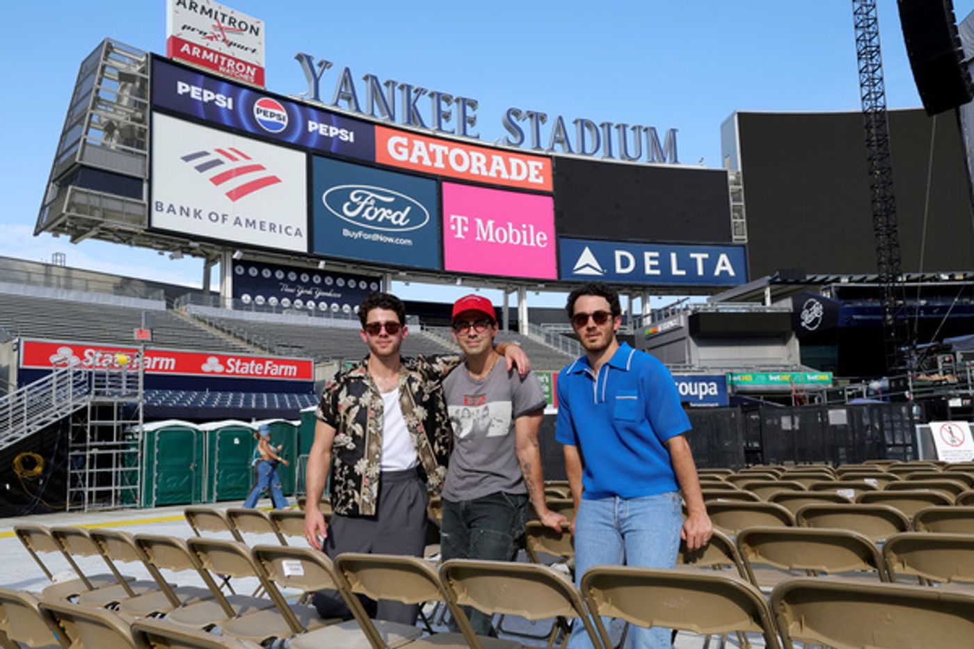 Photos: Jonas Brothers Kick Off 'The Tour' at Yankee Stadium  Image