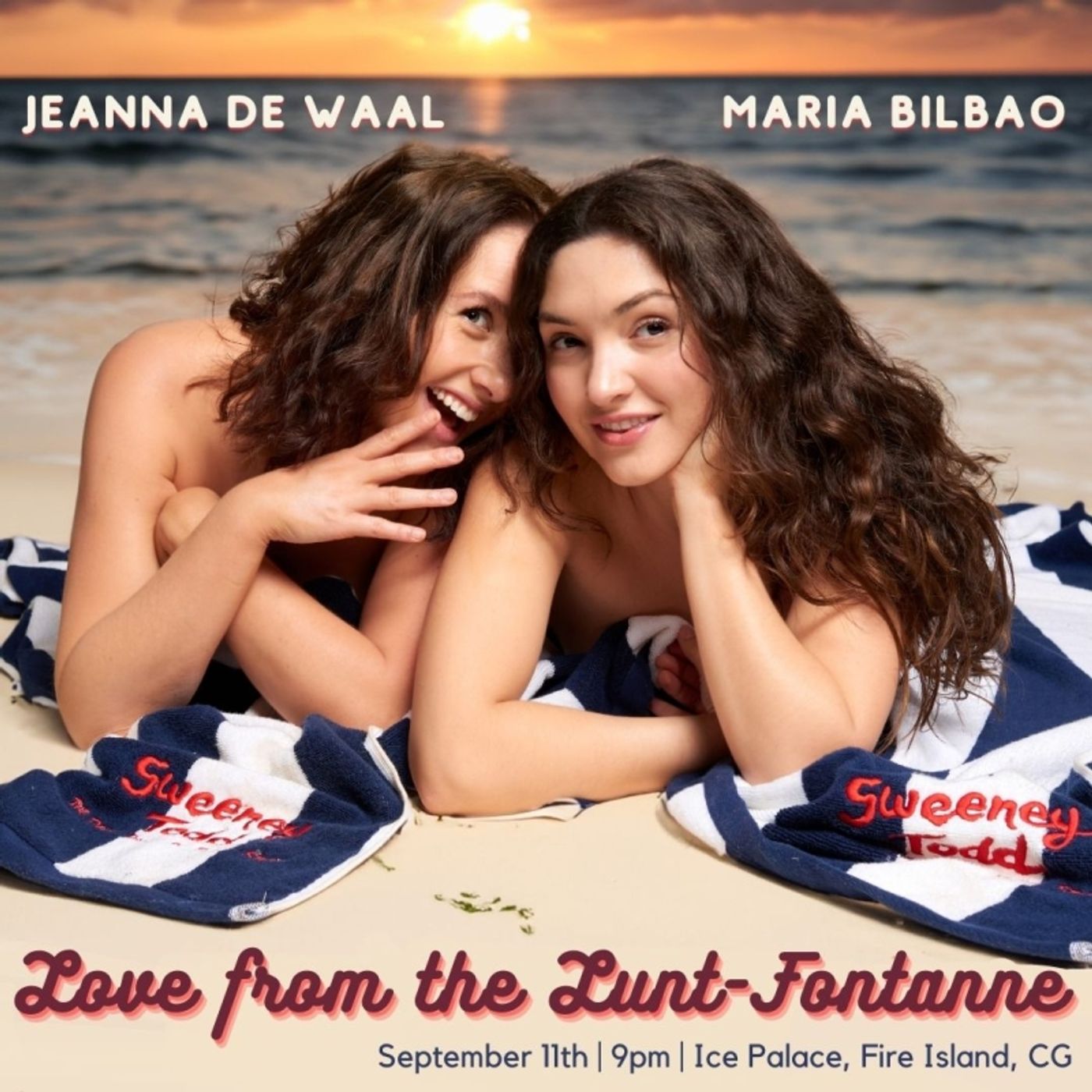 Jeanna de Waal and Maria Bilbao Will Play LOVE FROM THE LUNT-FONTANNE at Ice Palace Jeanna de Waal and Maria Bilbao Will Play LOVE FROM THE LUNT-FONTANNE at Ice Palace Image