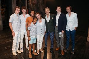 Nancy Pelosi with the cast of MJ the Musical @ BroadwayWorld Nancy Pelosi with the cast of MJ the Musical Photo