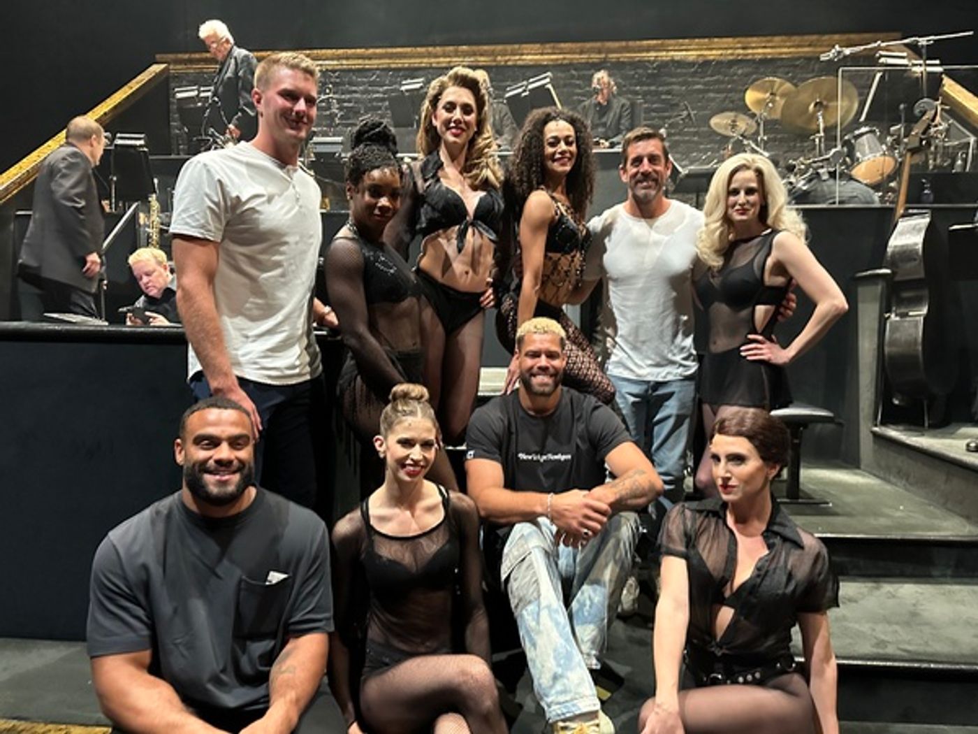 Photos: Aaron Rodgers and Teammates Visit CHICAGO on Broadway  Image