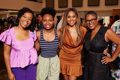 Amber Ruffin, Nichelle Lewis, Deborah Cox, Schele Williams Photo