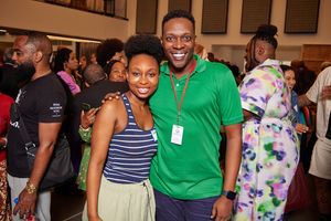 Nichelle Lewis and Alan Mingo Jr Photo