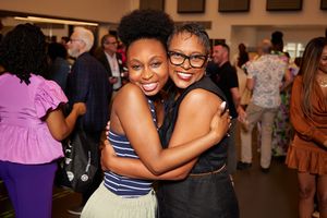 Nichelle Lewis and Schele Williams @ BroadwayWorld Nichelle Lewis and Schele Williams Photo