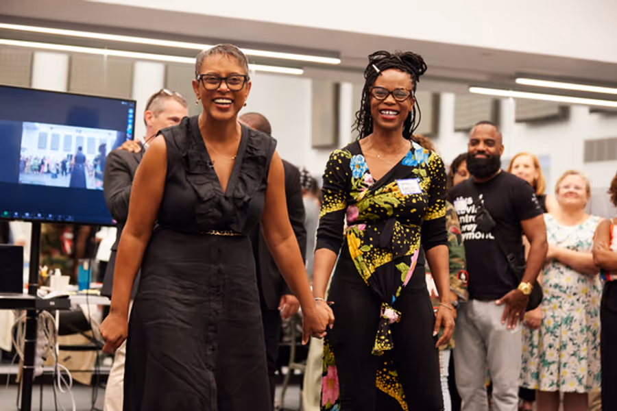 Video: Go Inside the First Day of Rehearsal for THE WIZ Image