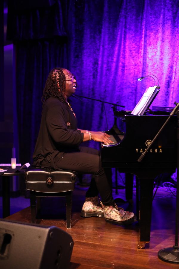 Darnell White, guest Musical Director for The Lineup, August 8th, 2023 Photo