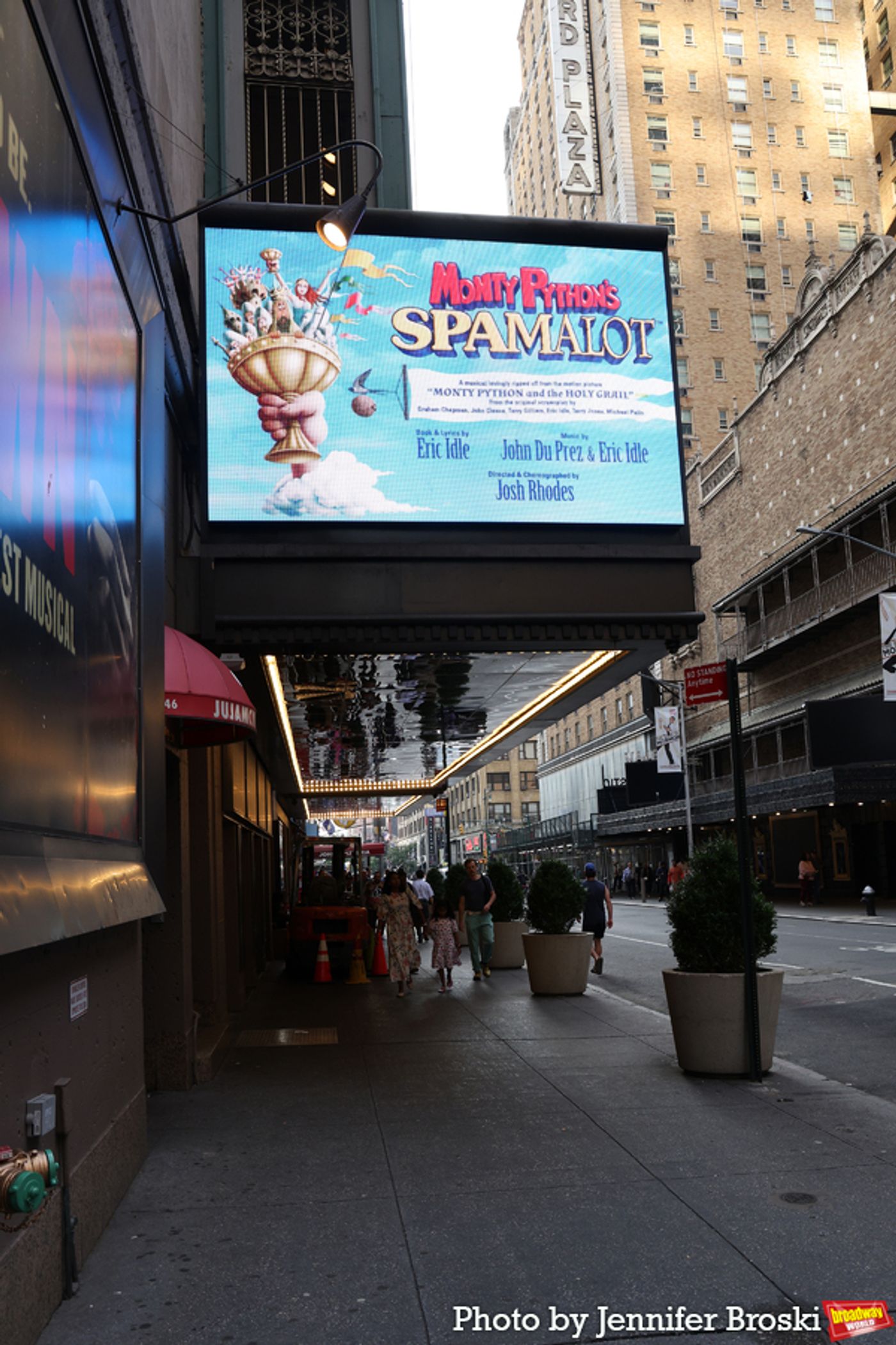 Up on the Marquee: SPAMALOT Up on the Marquee: SPAMALOT Image