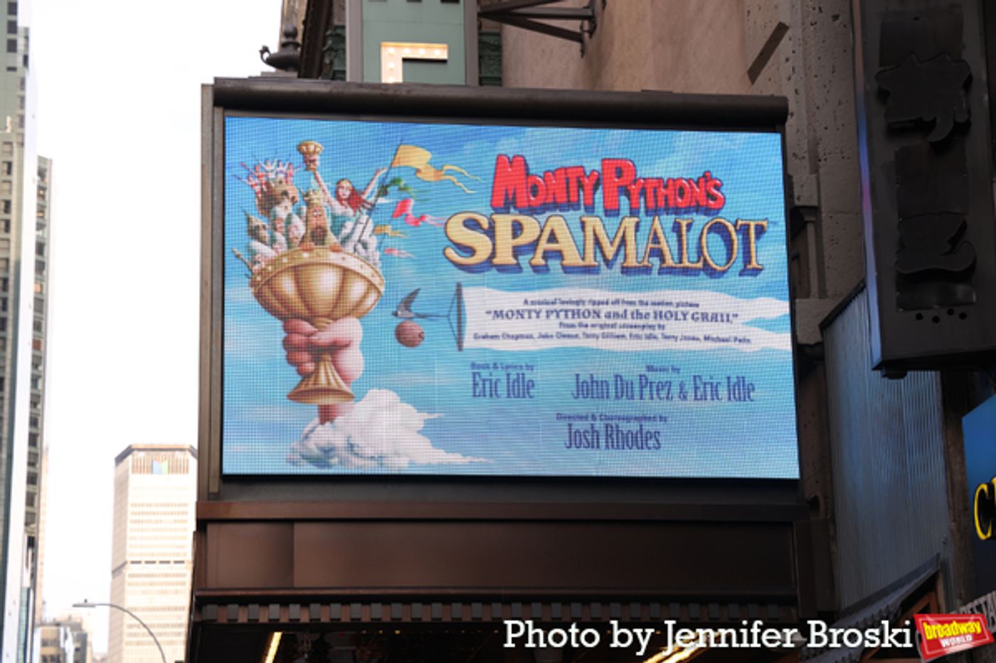 Up on the Marquee: SPAMALOT Up on the Marquee: SPAMALOT Image