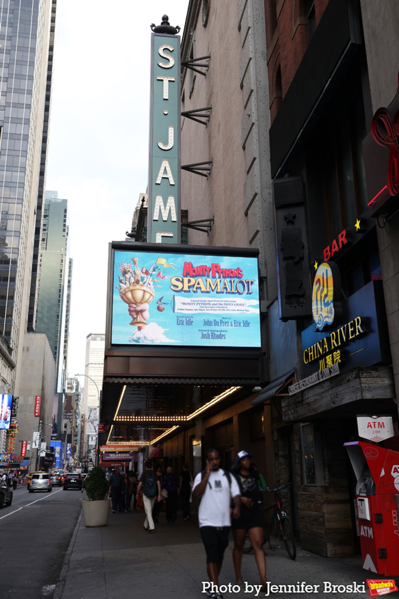 Up on the Marquee: SPAMALOT Up on the Marquee: SPAMALOT Image