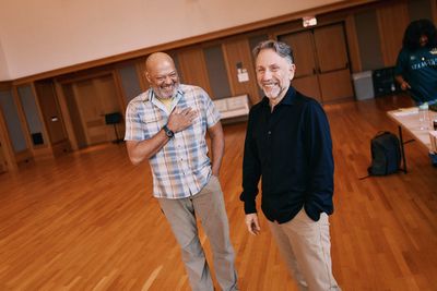 Laurence Fishburne, Leonard Foglia Photo