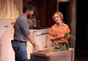 Mark Evans and Erin Davie @ BroadwayWorld Mark Evans and Erin Davie Photo