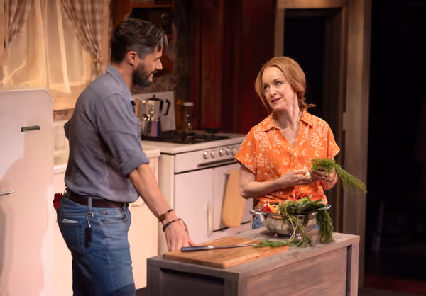 Mark Evans and Erin Davie Photo