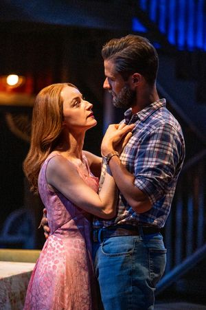Erin Davie and Mark Evans @ BroadwayWorld Erin Davie and Mark Evans Photo