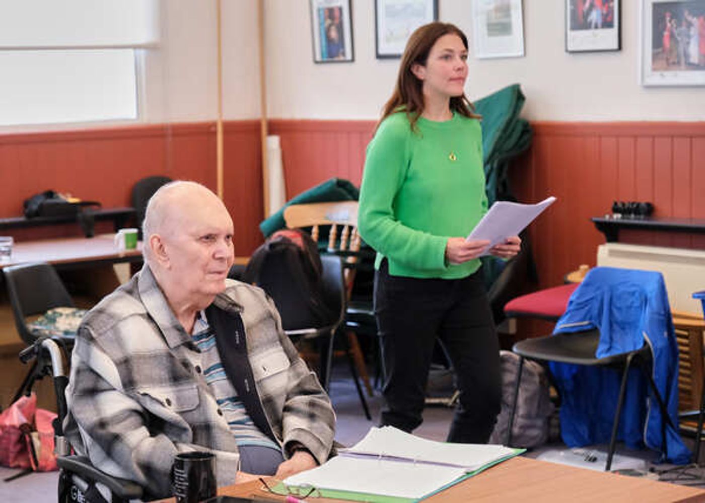 Photos: Inside Rehearsal For Alan Ayckbourn's CONSTANT COMPANIONS  Image