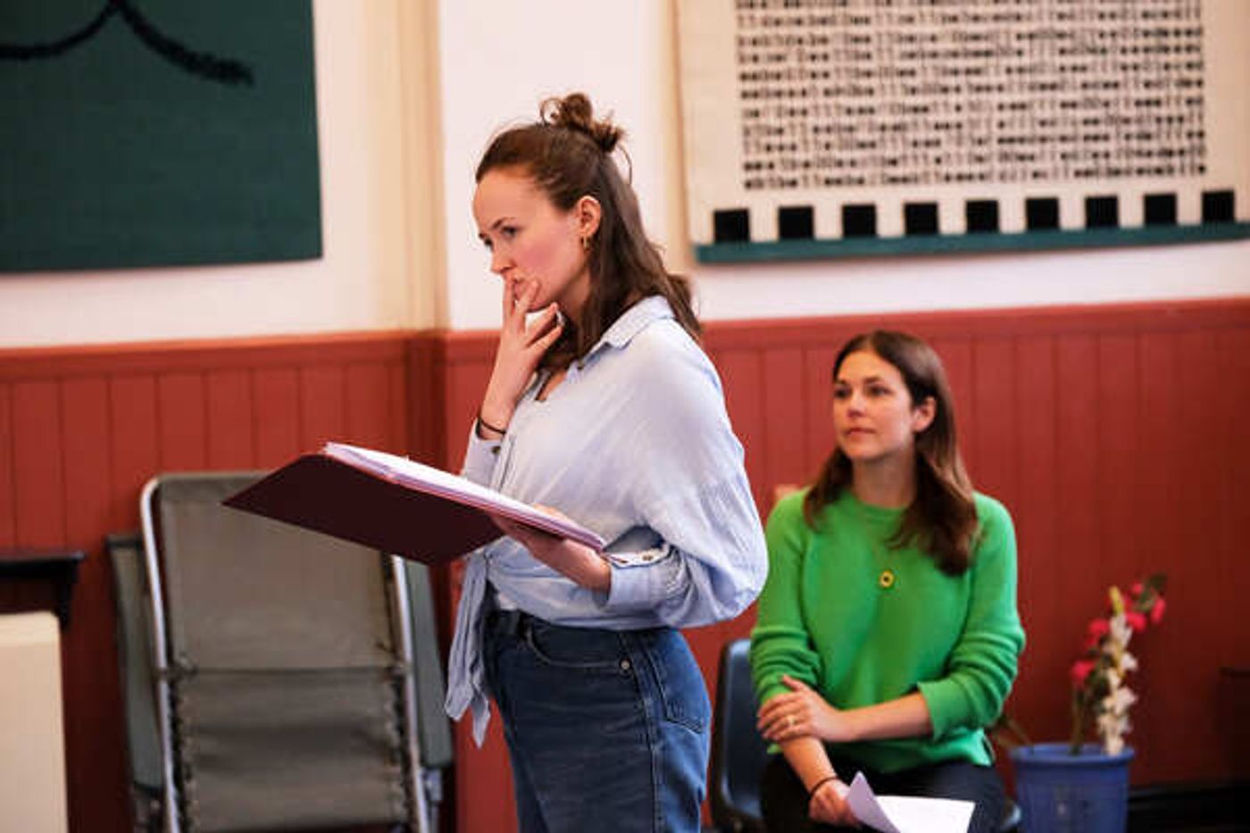 Photos: Inside Rehearsal For Alan Ayckbourn's CONSTANT COMPANIONS  Image