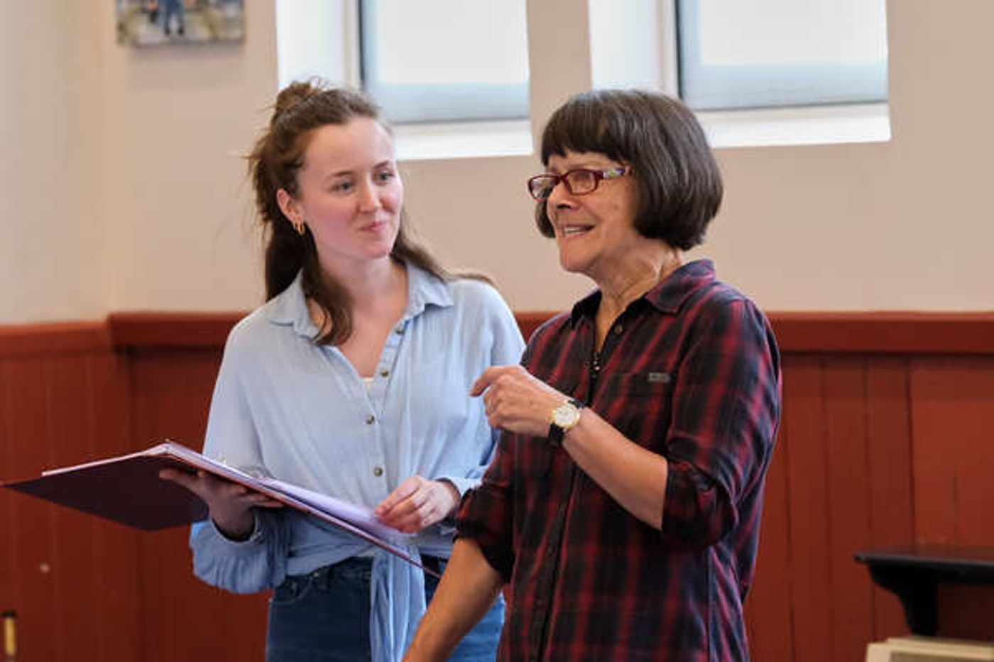 Photos: Inside Rehearsal For Alan Ayckbourn's CONSTANT COMPANIONS  Image