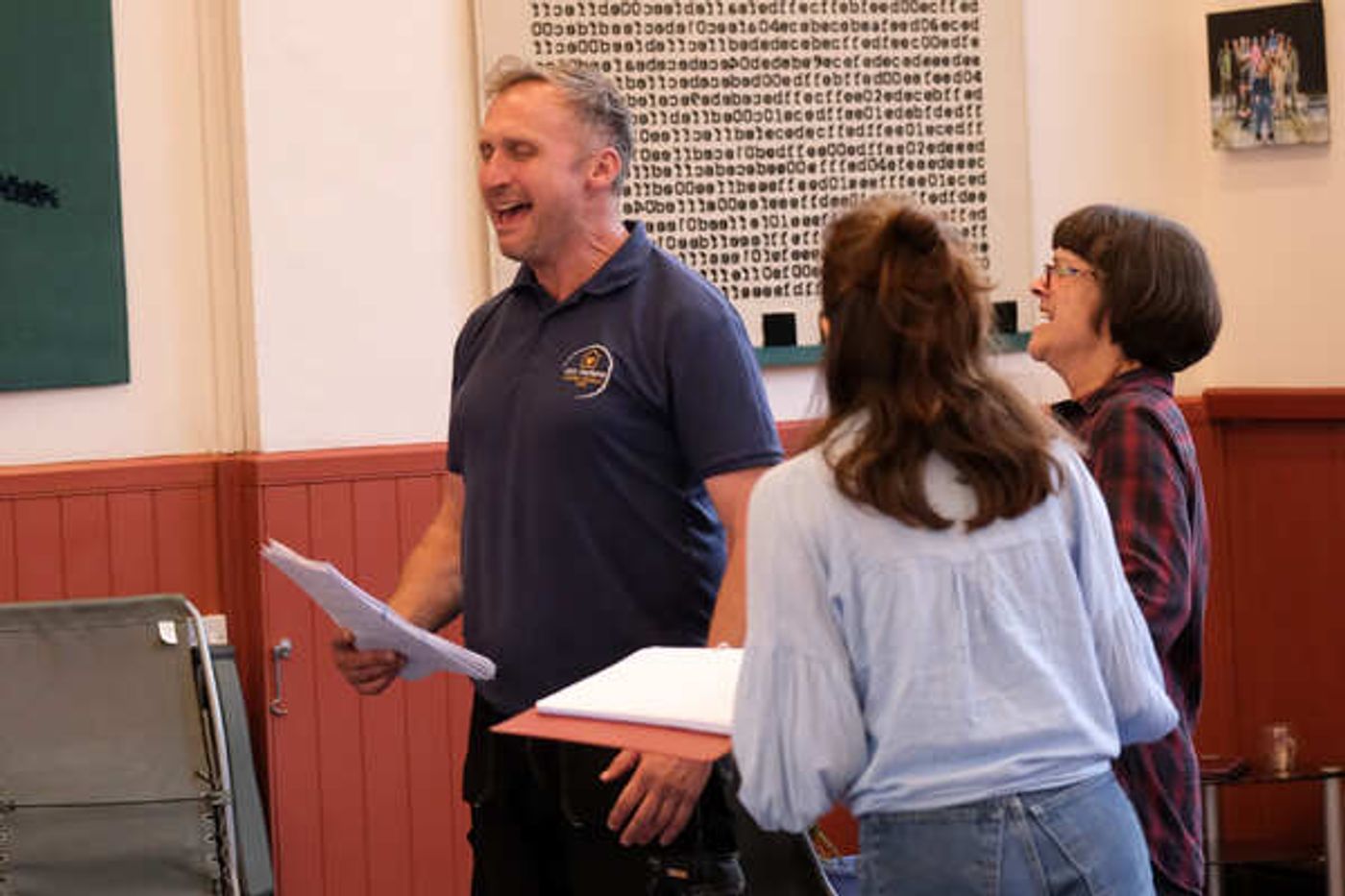 Photos: Inside Rehearsal For Alan Ayckbourn's CONSTANT COMPANIONS  Image