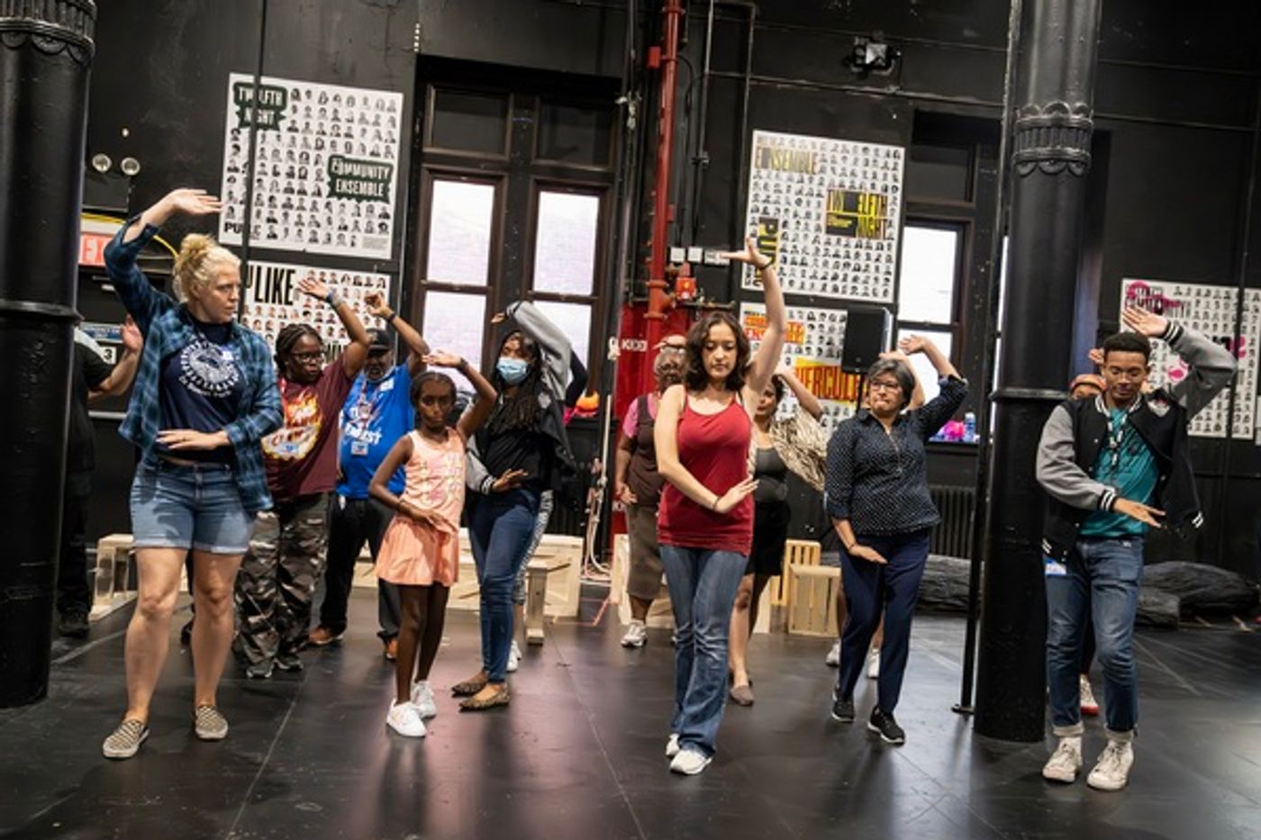 Photos: See Renée Elise Goldsberry & More in Rehearsals for Public Works' THE TEMPEST  Image