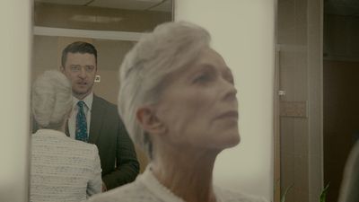 Justin Timberlake as Will Grady and Frances Fisher as Camille in Reptile Photo