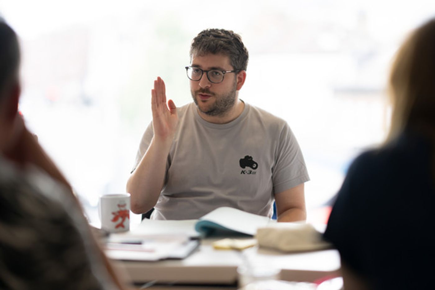 Photos: Inside Rehearsal For THAT FACE at the Orange Tree Theatre  Image