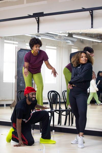 Charlene “Chi-Chi” Smith, Mayte Natalio, and Alain “Hurrikane” Lauture Photo