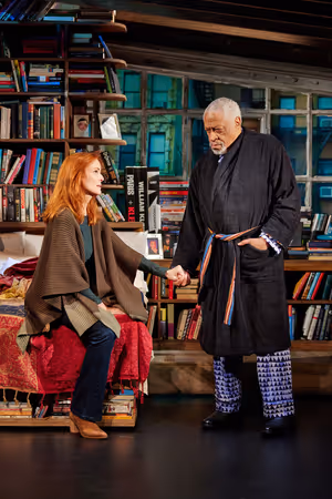 Marcia Cross and Ron Canada Photo