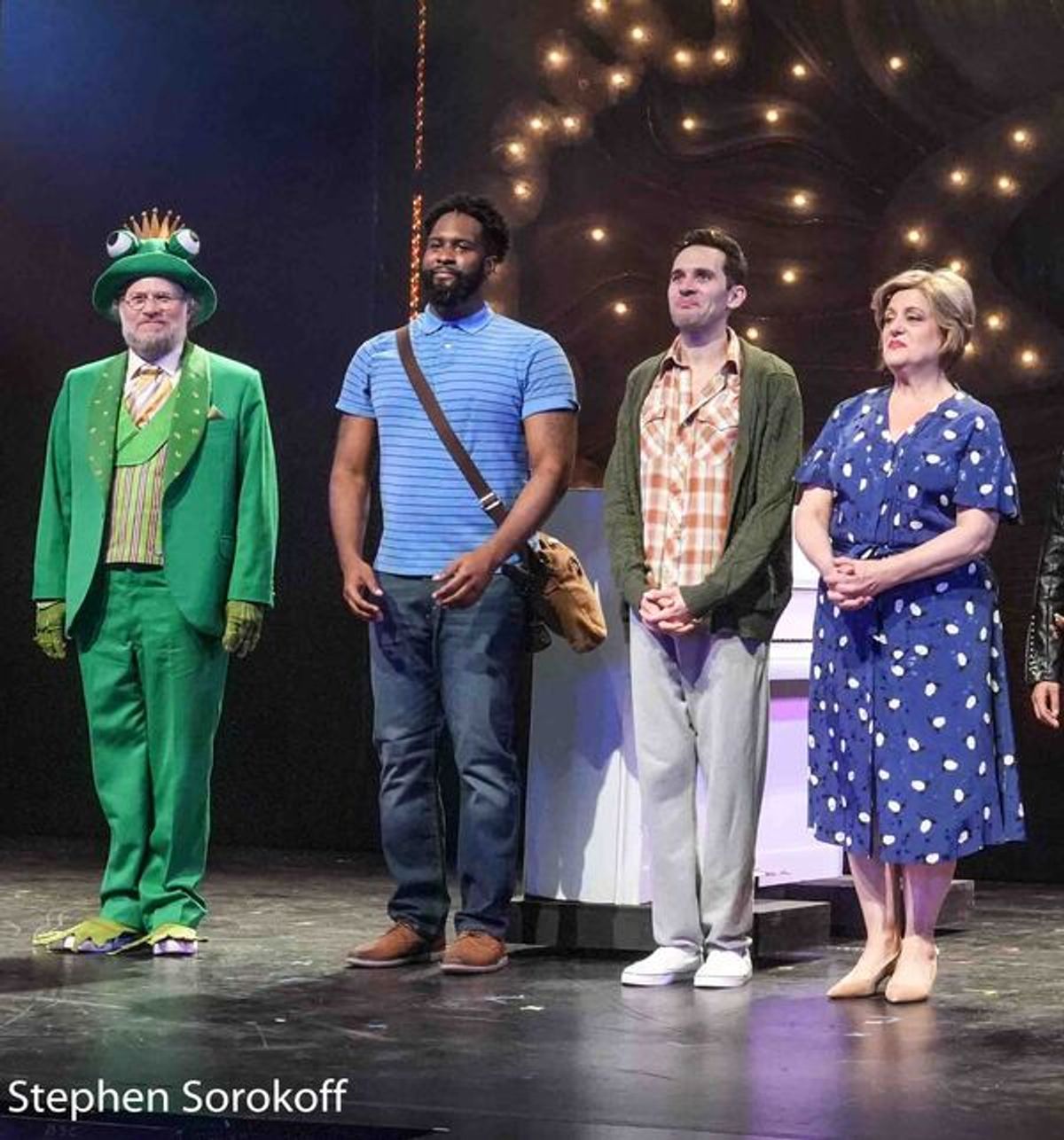 Andy Grotelueschen, Darrell, Adam Chanler-Berat, Mary Testa at 