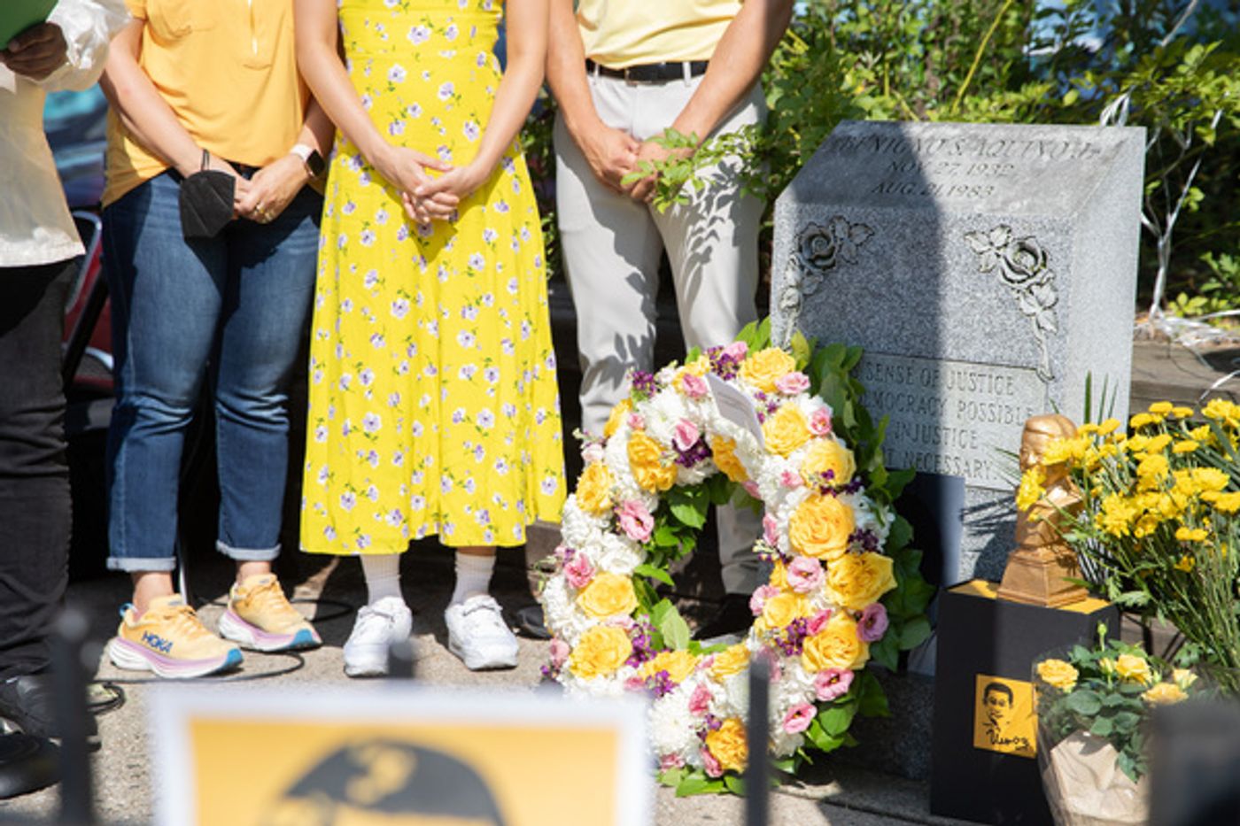 Photos: HERE LIES LOVE Cast Gathers to Mark Ninoy Aquino Day  Image