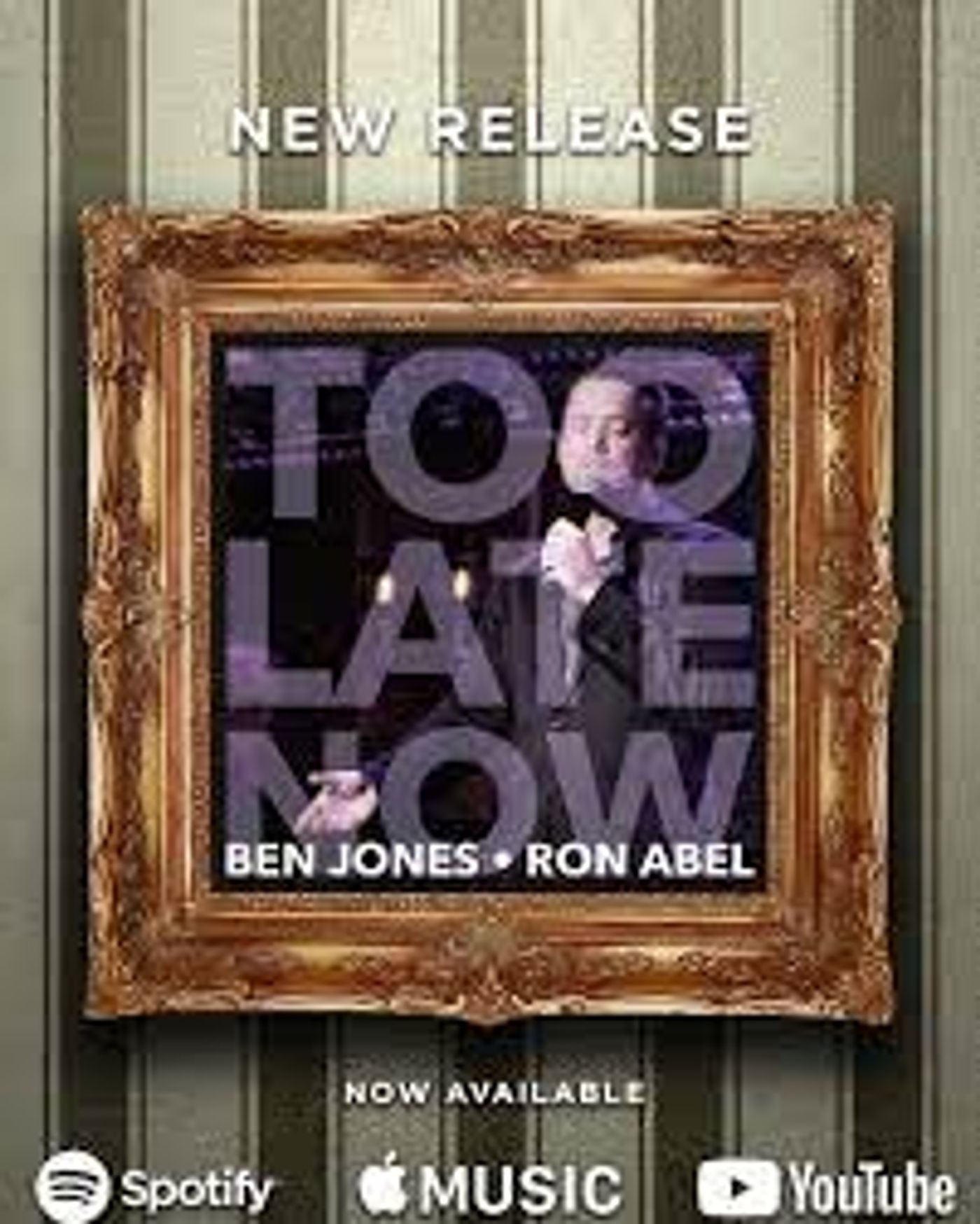 Music Review: Ben Jones' Latest Swoon-Worthy Single TOO LATE NOW Has Arrived Just In Time  Image