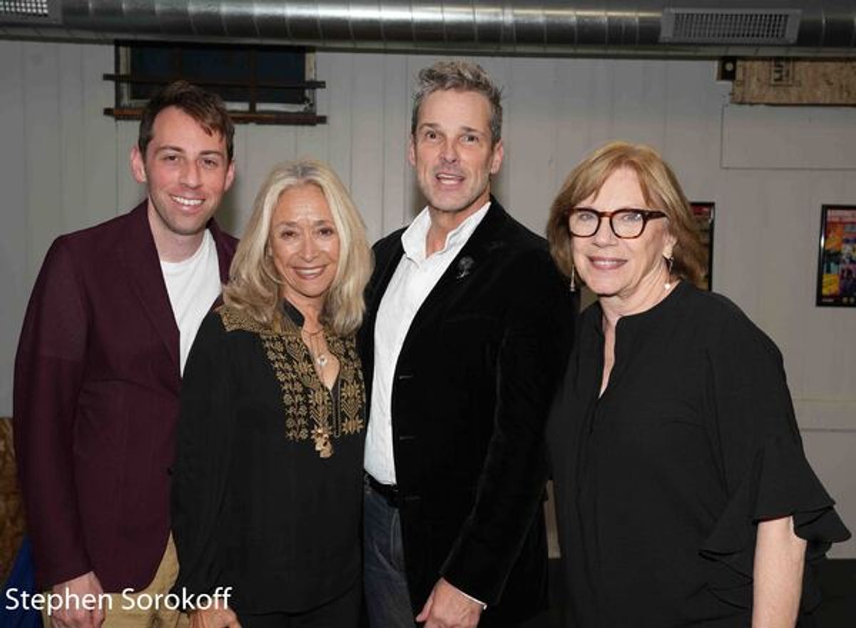 Alan Paul, Eda Sorokoff, Hugh Panaro, Julianne Boyd at 