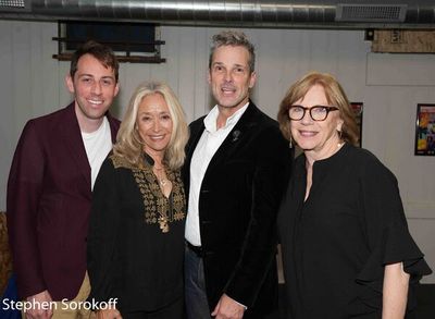 Alan Paul, Eda Sorokoff, Hugh Panaro, Julianne Boyd Photo