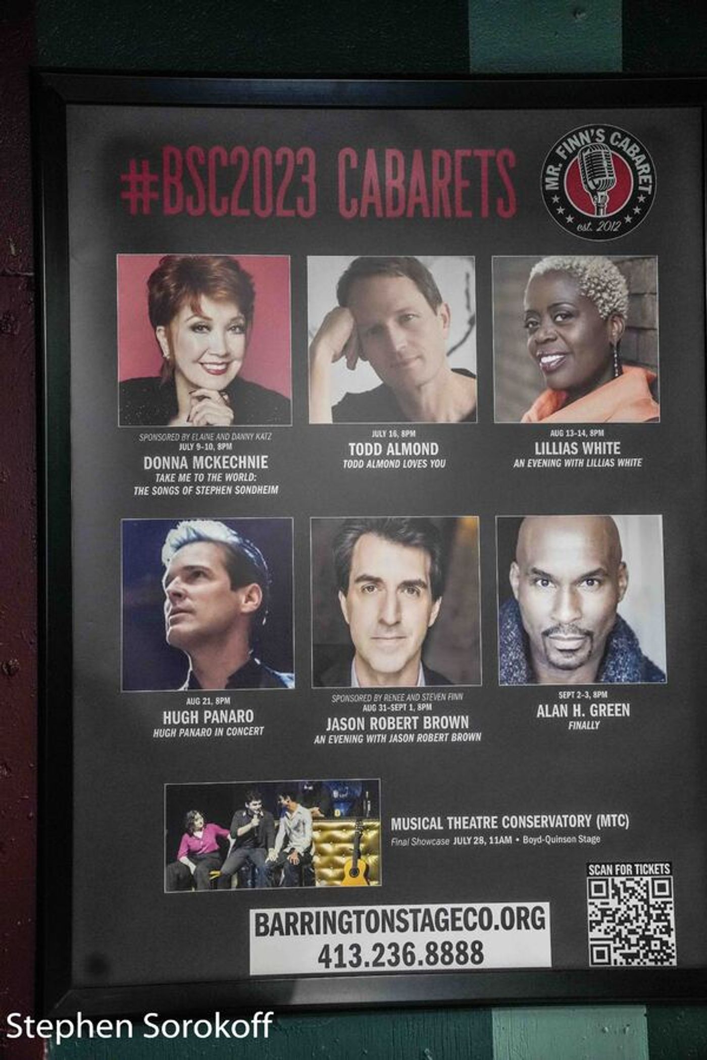 Photos: Hugh Panaro Makes His Barrington Stage Co. Debut at Mr. Finn's Cabaret  Image