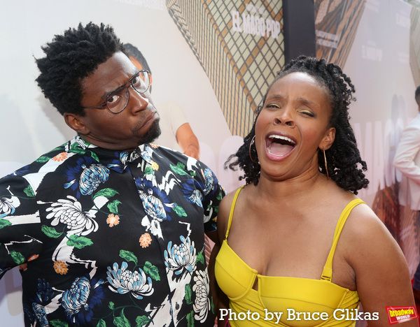 Okieriete Onaodowan and Amber Ruffin Photo