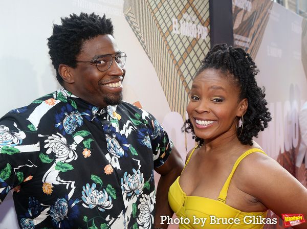 Okieriete Onaodowan and Amber Ruffin Photo