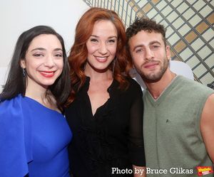 Juie Benko, Sierra Boggess and Danny Kornfeld @ BroadwayWorld Juie Benko, Sierra Boggess and Danny Kornfeld Photo